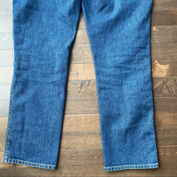 7 For All Mankind Edie High Rise Straight Leg Crop Jeans Size 28 - Picture 10 of 14